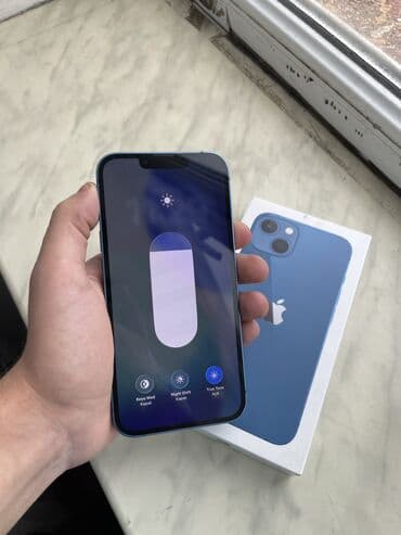 iphone 13 islenmis: IPhone 13, 128 GB, Blue Titanium, Zəmanət, Simsiz şarj, Face ID — 3