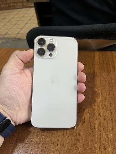 13 iphone qiymeti: IPhone 13 Pro Max, 128 GB, Gümüşü, Face ID — 4