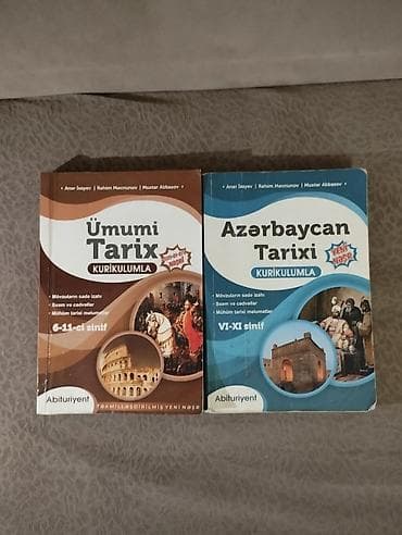 Anar İsayev tarix kitabı, köhnə nəşr olduğu üçün aşağı qiymətə