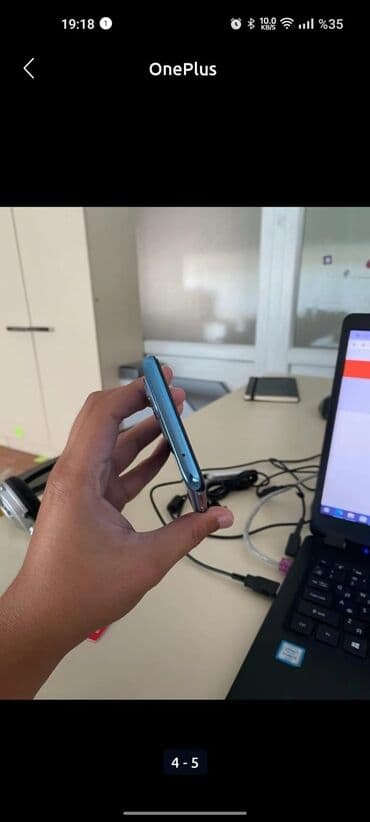 Бусы: OnePlus 9, 128 ГБ, цвет - Синий, Сенсорный, Отпечаток пальца, Беспроводная зарядка — 4