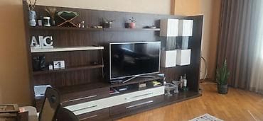 Stenkalar: Mebel dəsti – TV stend və vitrinli divar sistemi - Material — 2