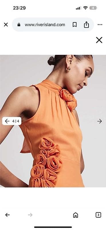 Вечернее платье, Макси, River Island, XS — 3