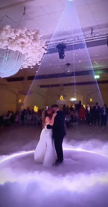 Готовый бизнес: Restoranda Bəy və Gəlin reksi üçün lazer show Video və fotolarda — 3