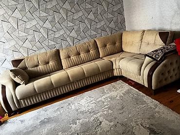 Künc divan, İşlənmiş, Açılan, Bazalı, Parça, Çatdırılma yoxdur