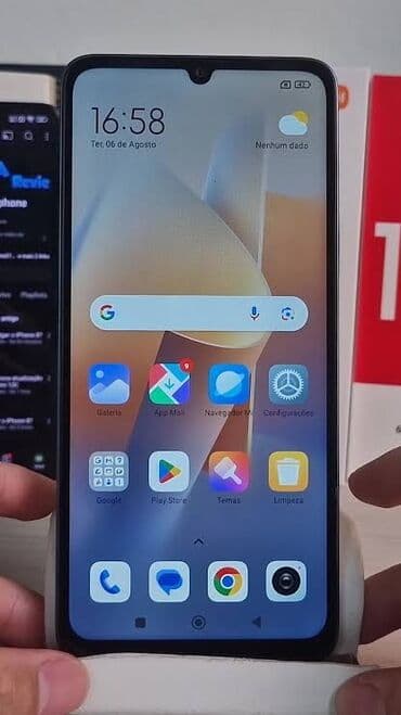 işlənmiş ucuz soyuducu: Redmi 13C, 256 GB, rəng - Qara, Barmaq izi — 2