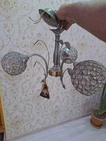 светильник ракета ссср: Çılçıraq, 3 lampa, Metal — 1