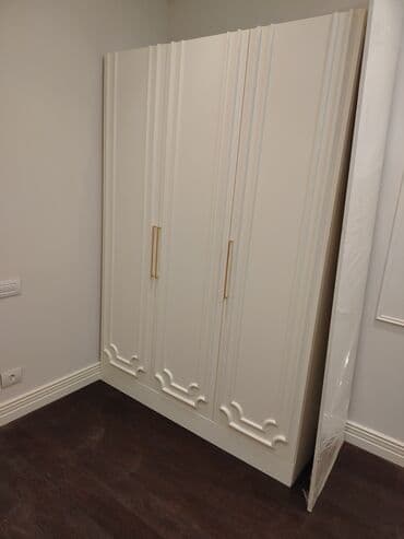 книжный шкаф: Açılan, 4 qapılı Düz dolab, Qarderob, paltar dolabı — 2