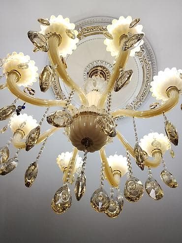 qapi demir qapi seyf qapi: Çılçıraq, 8 lampa — 2