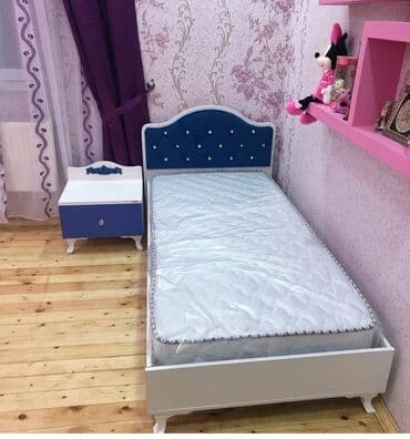 ватный матрас детский: Односпальная кровать, Азербайджан, Новый — 16