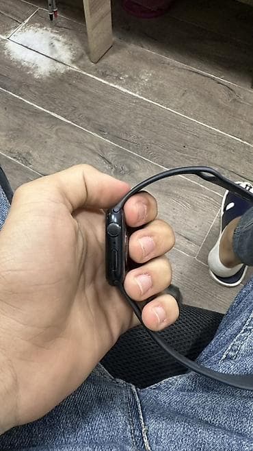 iphone pro max: Apple Watch 7/45mm 96%pil zavoddur özünə ideal Apple Watch axtaranlar — 7