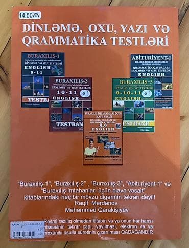 Kitablar və jurnallar: Məhsul: DİM və məktəb dərsliyi topluları – Azərbaycan dili və Cəbr 1) — 2