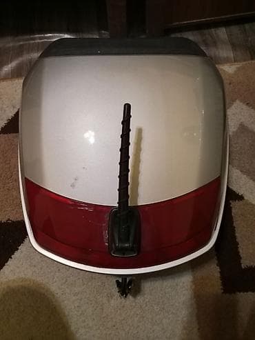 202 mersedes: Moped/scooter üçün arxa baqaj qutusu (top case) və montaj dəsti - — 6