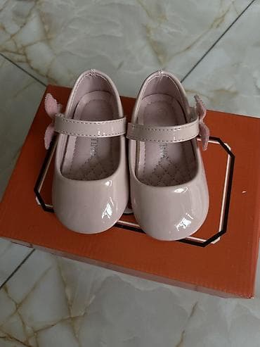 zamşa baletkalar: Rəng - Çəhrayı Baletkalar, Ölçü: 20, Qız üçün — 3