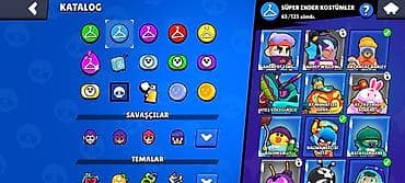 bujuteriya: Brawl Stars hesabı - Kupa yolu: 38.924 - Toplam prestij: 21 - — 3