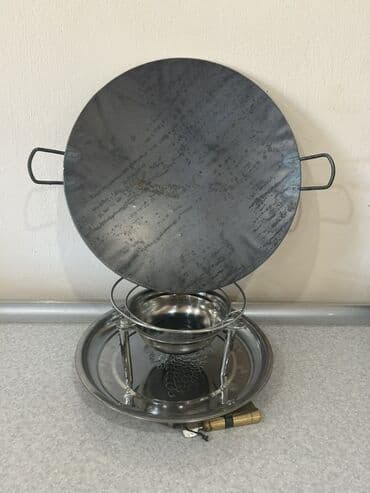 sac yemək: Məhsul: Sac sobası dəsti – masada və açıq havada isti yemək üçün — 3