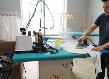 1 tonluq cən: Peşəkar tikiş və ütü avadanlıqları paketi Təsvir: - JDP markalı — 1