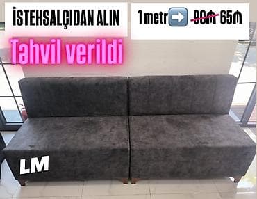 salon divani: Mətbəx, ofis, çay evi və salon üçün mini divanlar - İstehsalçıdan — 1