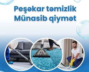 Təmizlik | Ofislər, Mənzillər, Evlər | Gündəlik təmizlik, Təmirdən sonra təmizlik, Pəncərələrin, fasadların yuyulması