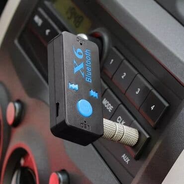 radyo: BT - X6 Wireless, Bluetooth AUX adapteri telefonunuzu və ya AUX — 5