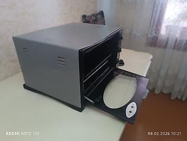 fen qabi: Duxovka Kumtel, Elektrik, rəng - Qara, Ayrıca dayanan — 3