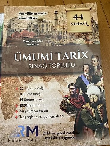 sınaq: **Ümumi Tarix Sınaq Toplusu – 44 sınaq** Anar Əliməmmədov və Zamiq — 1