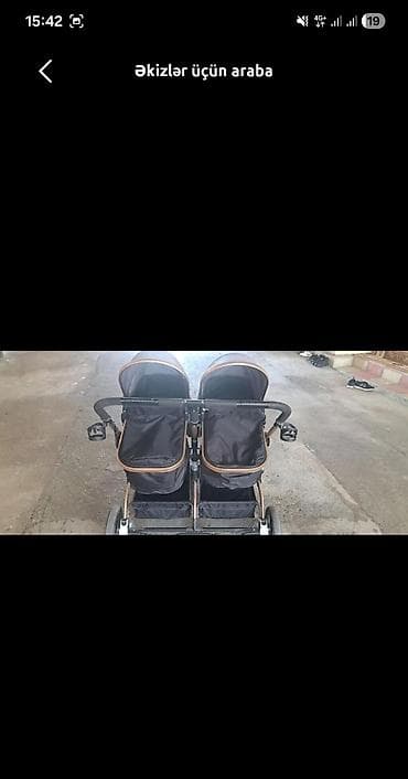 bos salvar modelleri: Əkizlər üçün araba — 2