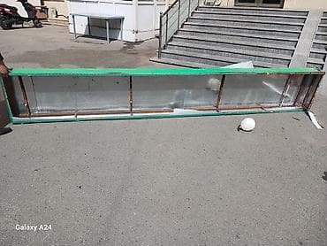 Uzun metal reklam/bilbord korpusu - Təyinat: Açıq havada fasad