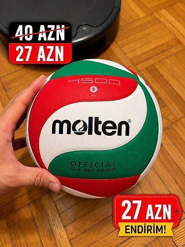 real gitara: 🏐 SATILIR – MOLTEN 4500 VOLEYBOL TOPU 🏐 🔥 Keyfiyyətli, rahat və — 1