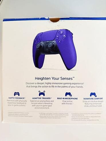 maşın oyun: Sony PlayStation DualSense Wireless Controller – PS5 üçün, bənövşəyi — 3