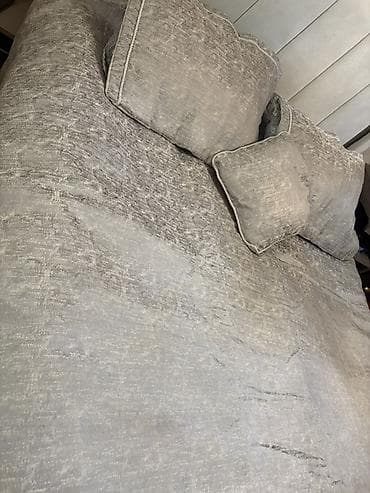 borular: Yataq üçün Yeni rəng - Gümüşü Yataq örtüyü — 1