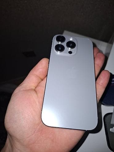 iphone x kabrolari: IPhone 16 Pro, 256 GB, Gümüşü, Face ID — 3