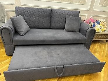 Диваны: İki funksiyalı yumşaq divan – çıxarılan alt hissə ilə - Rəng: tünd — 2