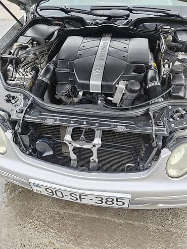 mersedes 190e: Mercedes-Benz E-Class (W211) sedan - Kuzov: 4 qapılı sedan, gümüşü — 6