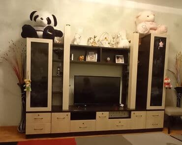 işlənmiş mebilər: Tv stent(Madeyra) 2.60 ölcusudur 45 derinliyi Madeyranindi Defekti — 1