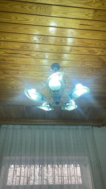 12 lik armaturun qiyməti: Çılçıraq, 6 lampa, Metal — 2