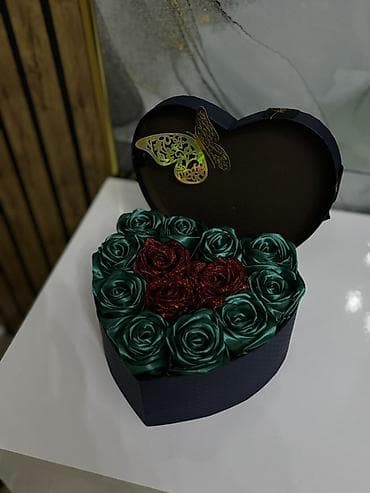 Постельное белье: Hədiyyəlik süni güllər dəstləri - Tulpandan ibarət rəngarəng buket — 3