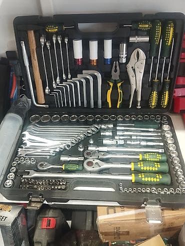 Peşəkar alət dəsti – sərt plastik çamada nda tam komplekt - Ratşet