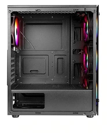 korpuslar: ZEIRON Z-master X100 orta ölçülü PC korpusu – ARGB ventilyatorlu, şüşə — 3