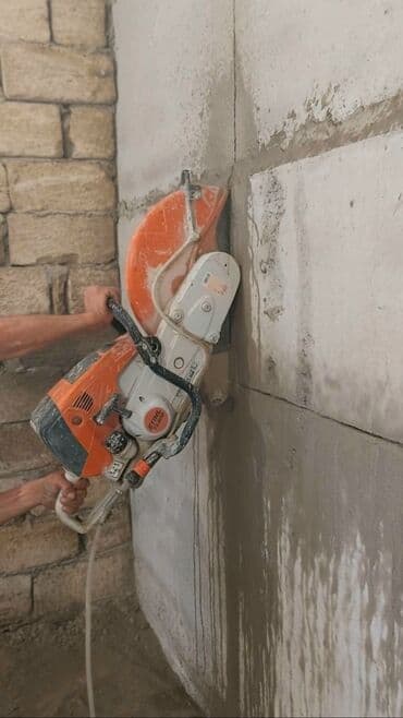 dovşan şəkilləri çəkmək: Beton kesen beton deşen beton kəsimi beton deşimi sökülmesi kesilmesi — 21