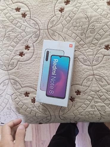 dubay 12: Redmi Note 8, 32 GB, rəng - Qara, Barmaq izi — 2