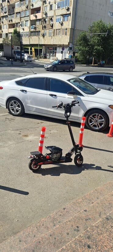 İşlənmiş Elektrik samokat 12", 751 - 1000 Vt, > 45 km/s, Ünvandan götürmə, Pulsuz çatdırılma — 7