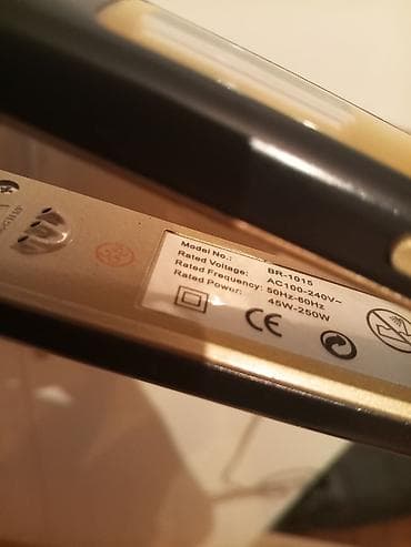 samsung tab s4: Braun saç ütüsü – model BR-1015 Xüsusiyyətlər: - Rəqəmsal ekranlı — 2