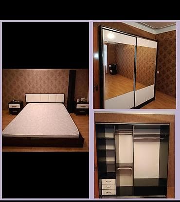 İkinəfərlik çarpayı, Dolab, 2 tumba — 1