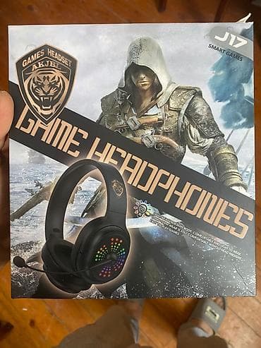 AKJBL J17 “Games Headset” oyun qulaqlığı - Tam ölçülü, qulaqüstü