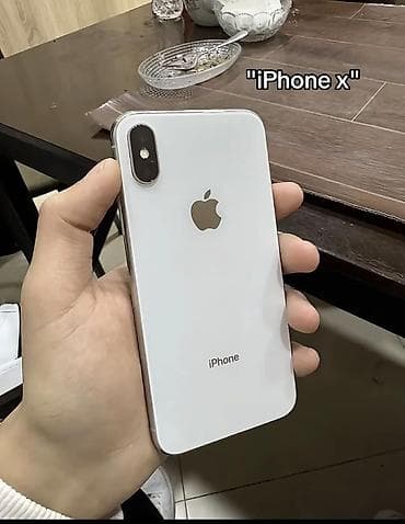 elit optimal telefonlar: IPhone X, Gümüşü — 1