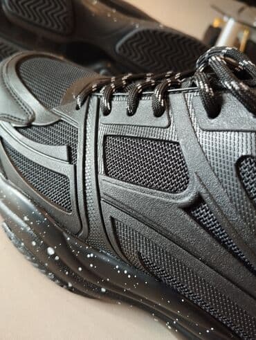 Туфли: Pierre Cardin kişi krossovkası – qara rəng, gündəlik və idman — 4