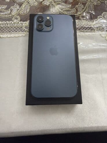 Alcatel: IPhone 12 Pro Max, 256 GB, Pacific Blue, Face ID — 1