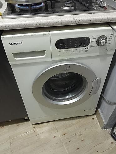 ps5 silim: Paltaryuyan maşın Samsung, 5 kq, Qurutmasız — 1