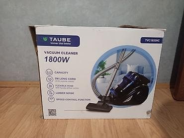 lil solid dual: TAUBE TVC1835HC tozsoran - Güc: 1800 W – güclü soruşdurma ilə xalça — 1