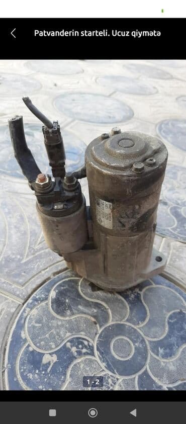 ремонт стартеров и генераторов: Patvander üçün starter motor - Avtomobil: Patvander (Land Rover/Range — 1